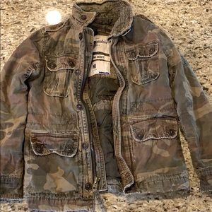 Youth Abercrombie camouflage Jacket